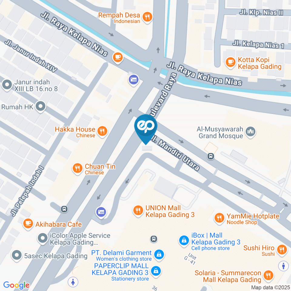Map location of Videotron