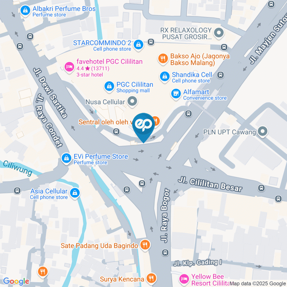 Map location of Videotron