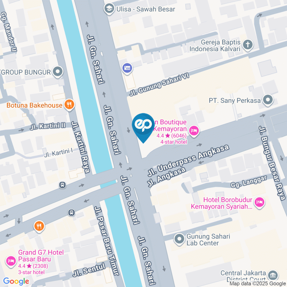 Map location of Videotron