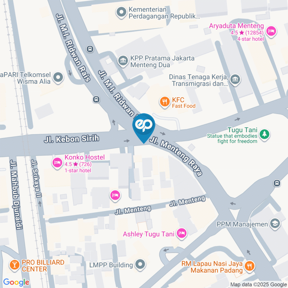 Map location of Videotron