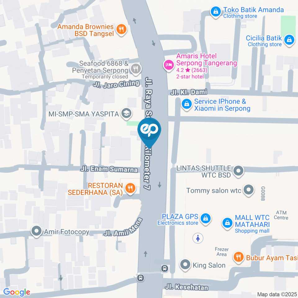 Map location of Billboard