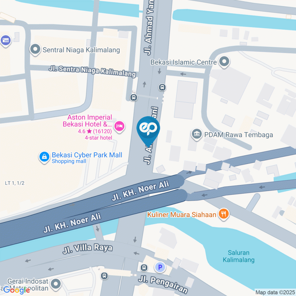 Map location of Videotron
