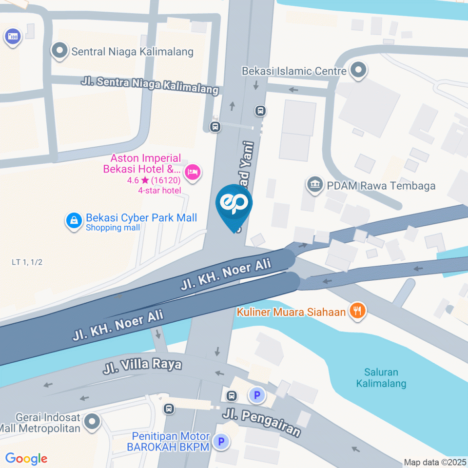 Map location of Videotron