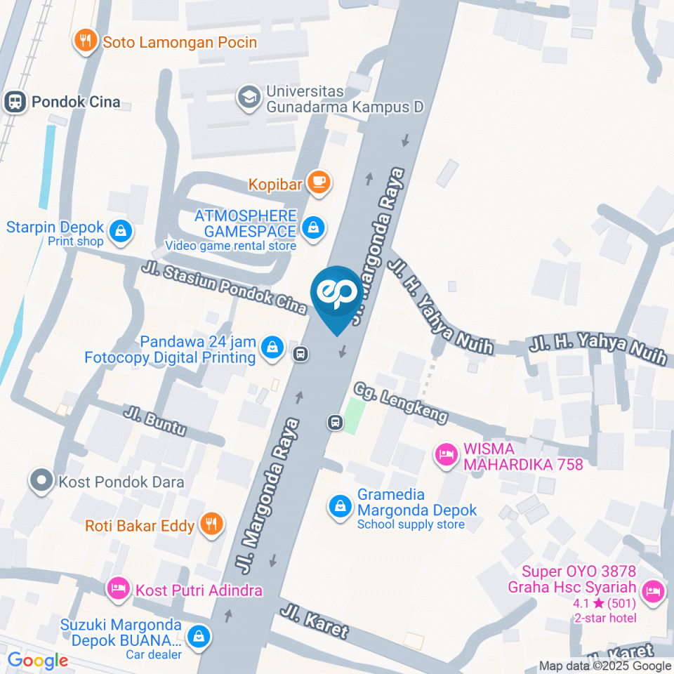 Map location of Billboard