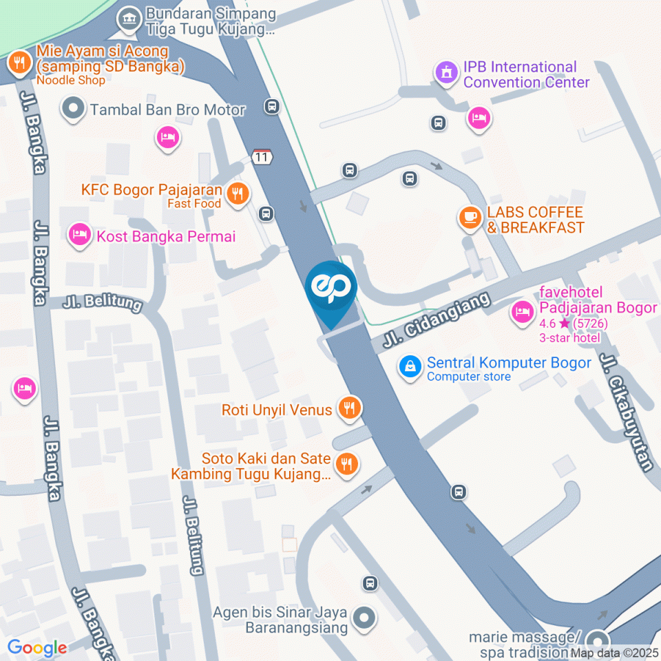 Map location of Billboard