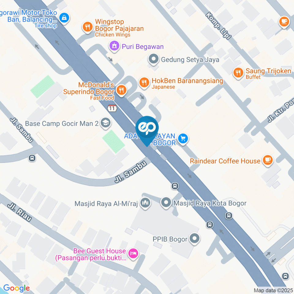 Map location of Billboard