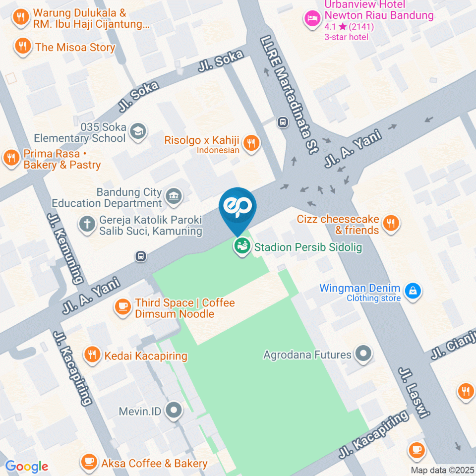 Map location of Billboard
