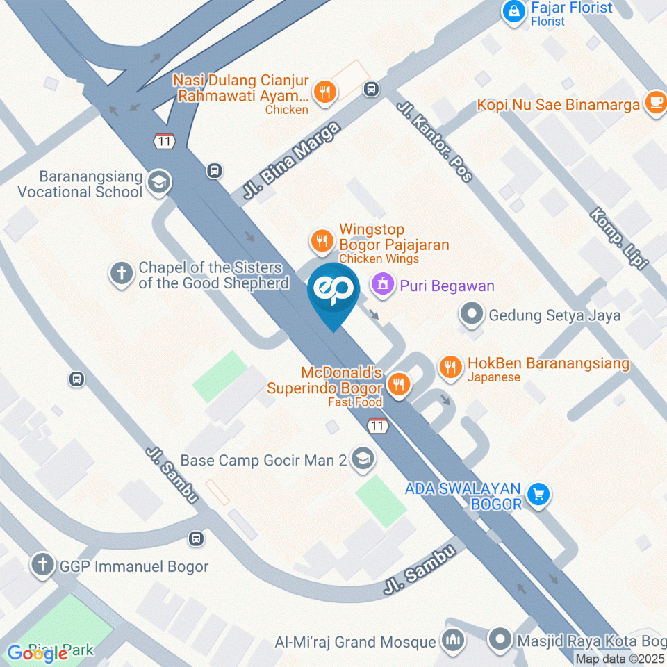 Map location of Billboard