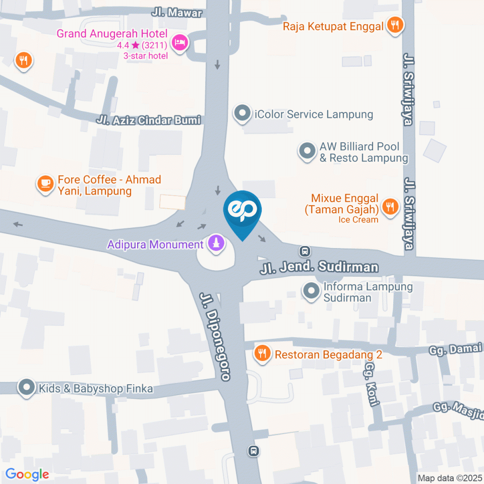 Map location of Billboard