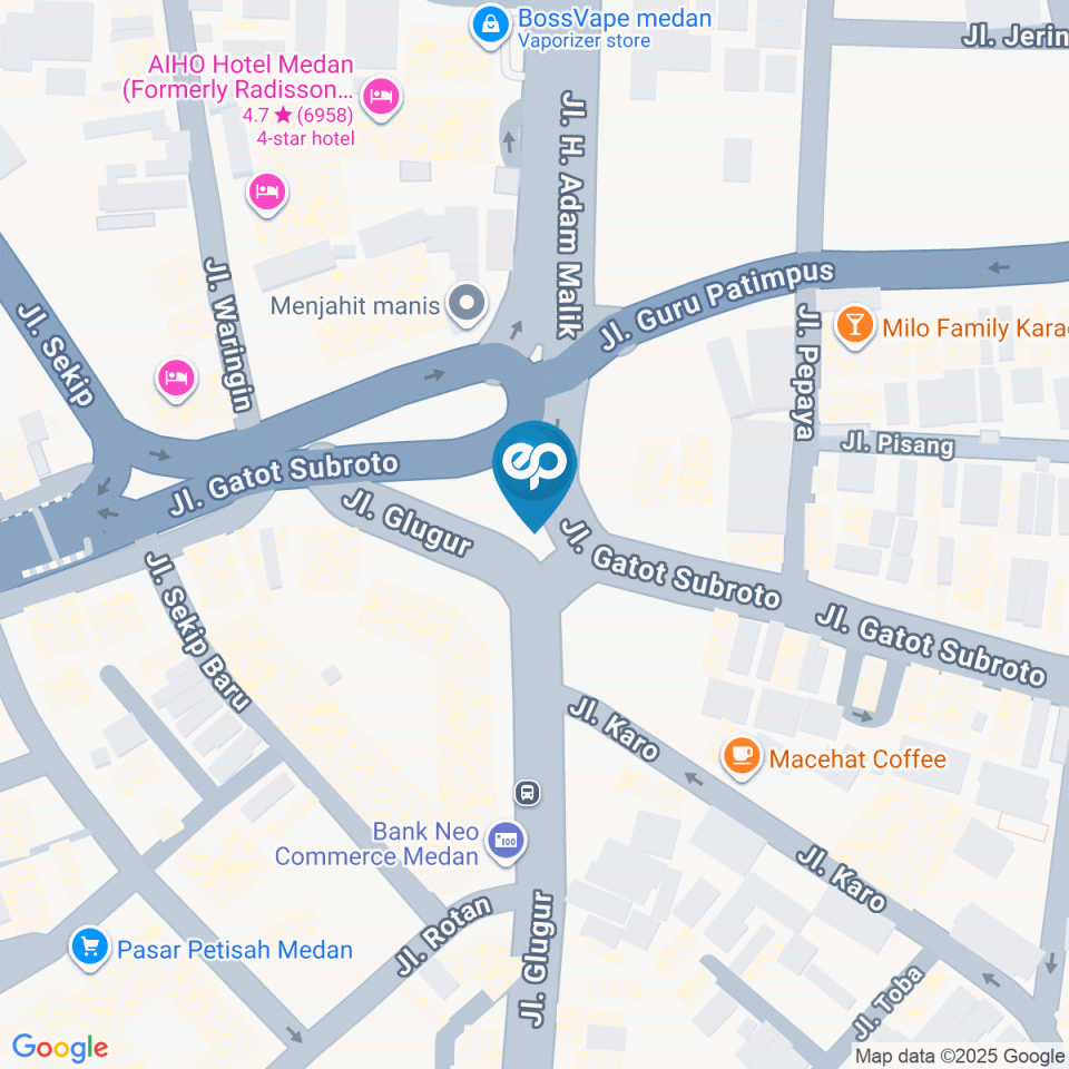 Map location of Videotron