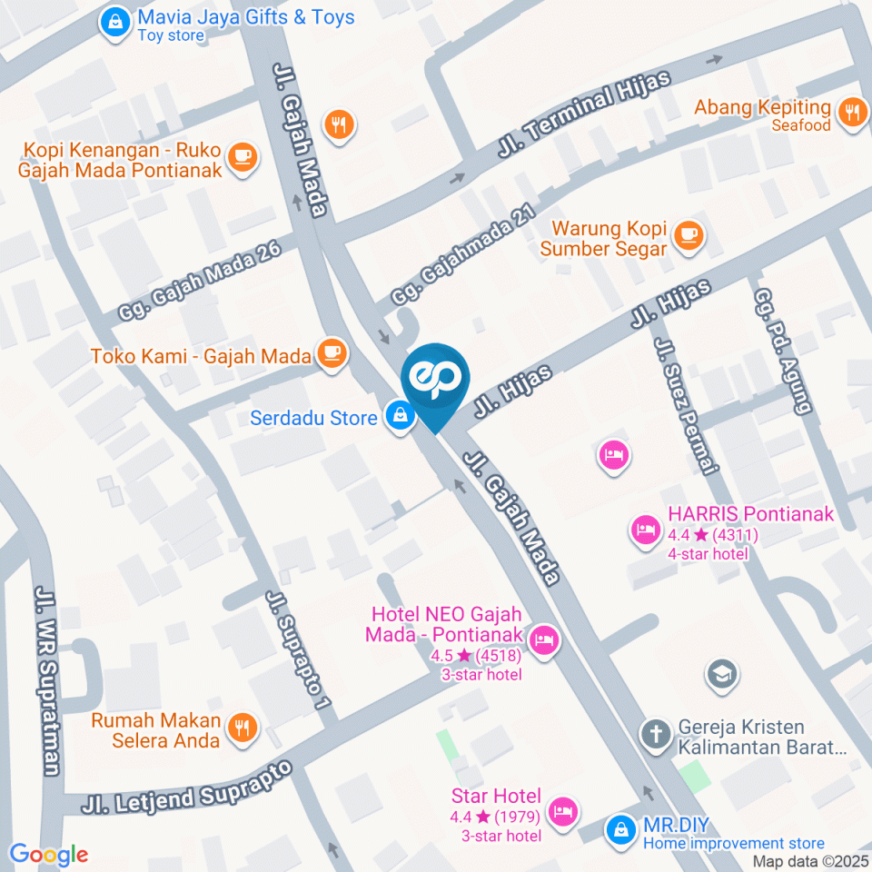 Map location of Billboard
