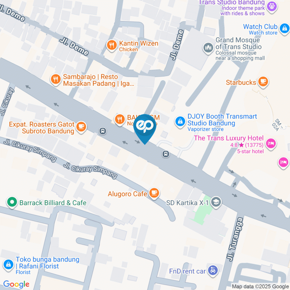Map location of Billboard
