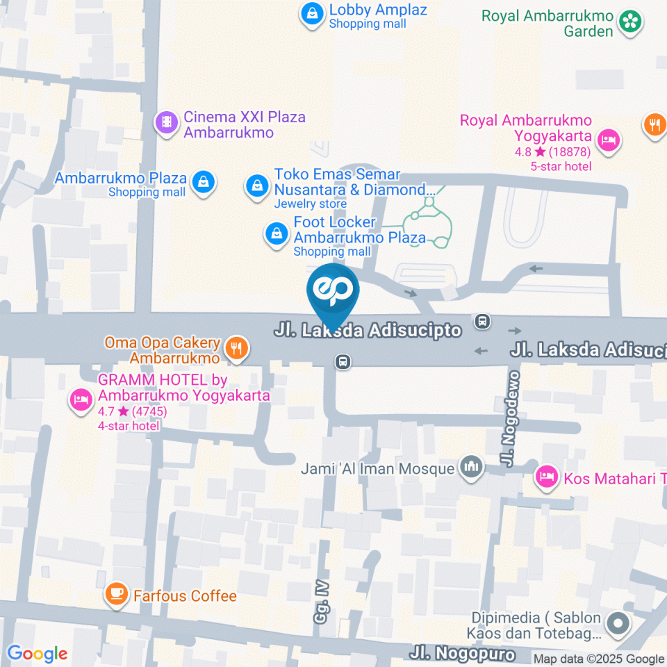 Map location of Videotron