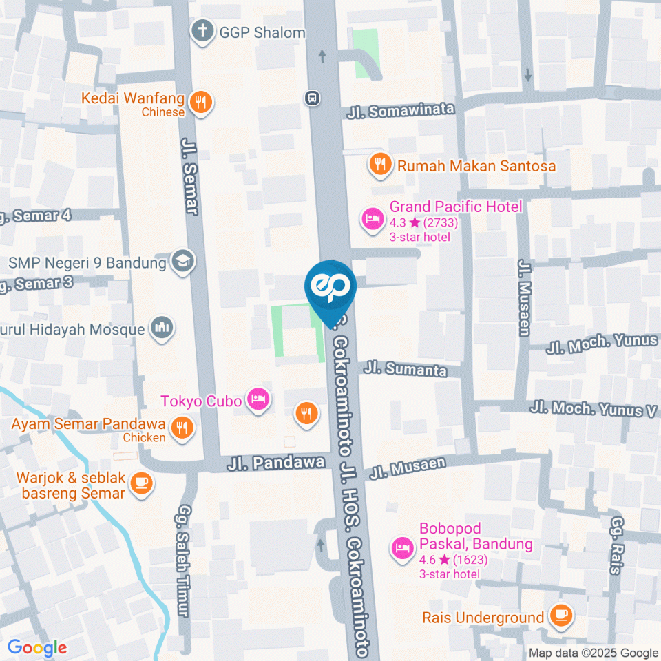Map location of Billboard