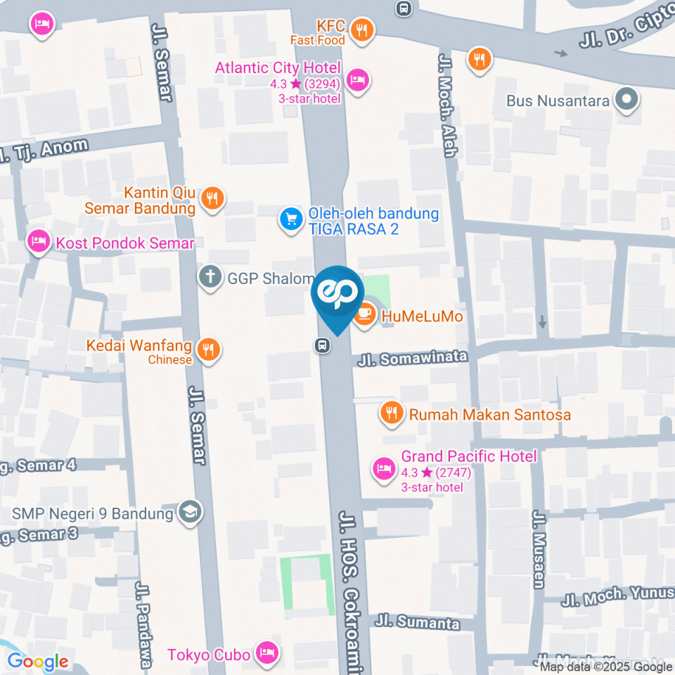 Map location of Billboard