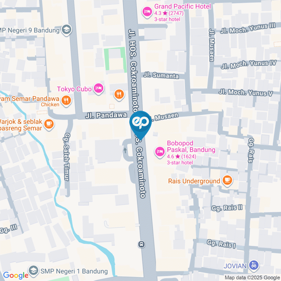 Map location of Billboard