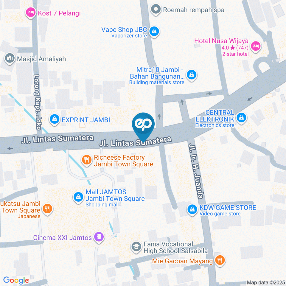 Map location of Billboard