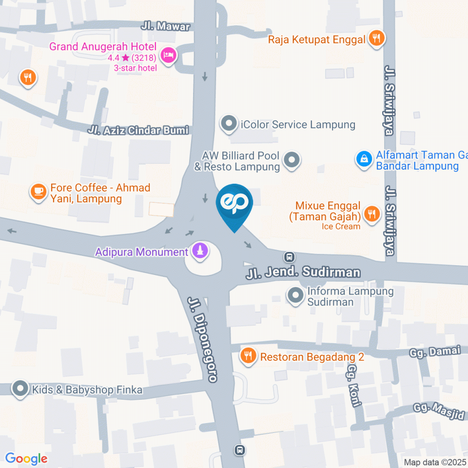Map location of Billboard