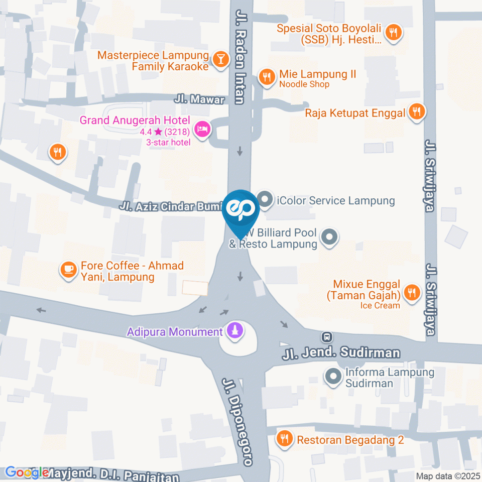 Map location of Billboard
