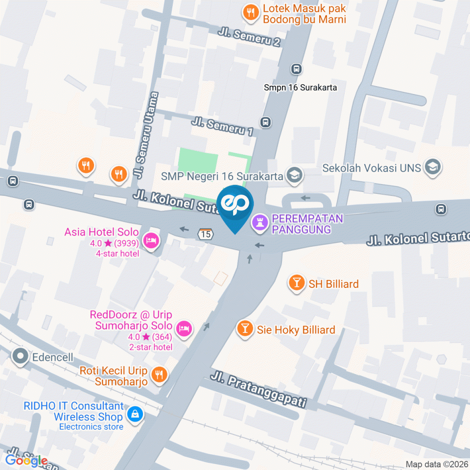 Map location of Billboard