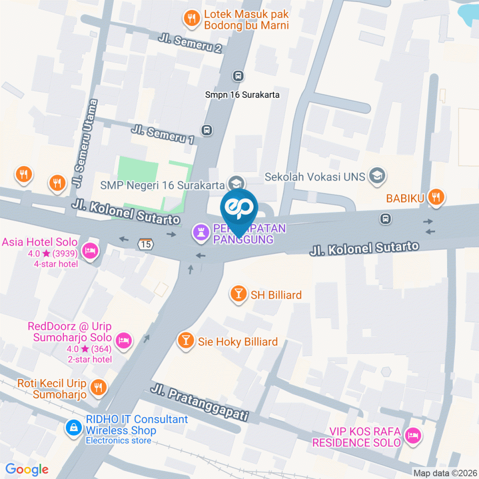 Map location of Billboard