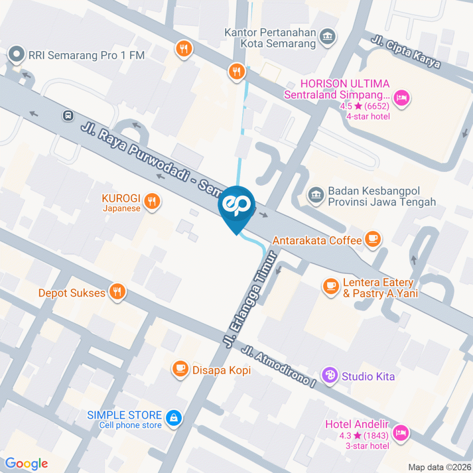Map location of Billboard