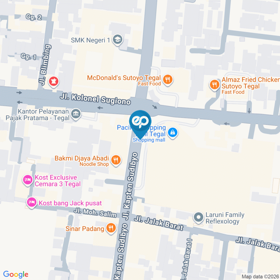 Map location of Billboard