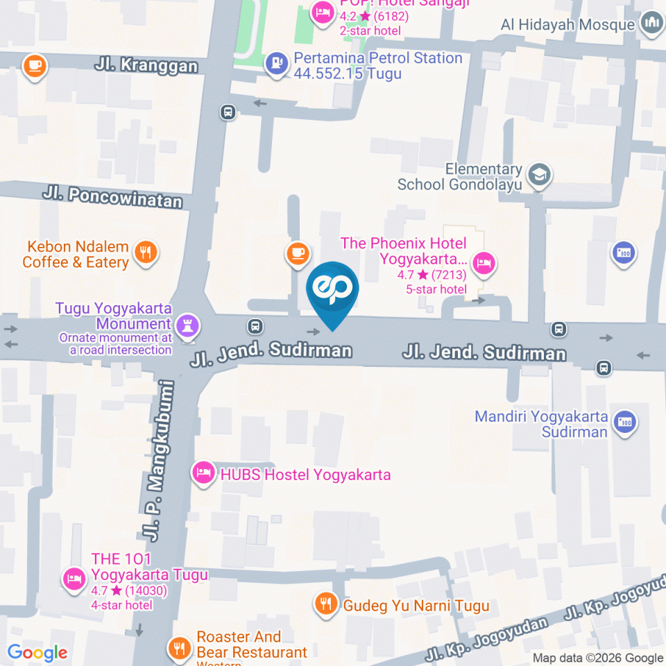 Map location of Billboard