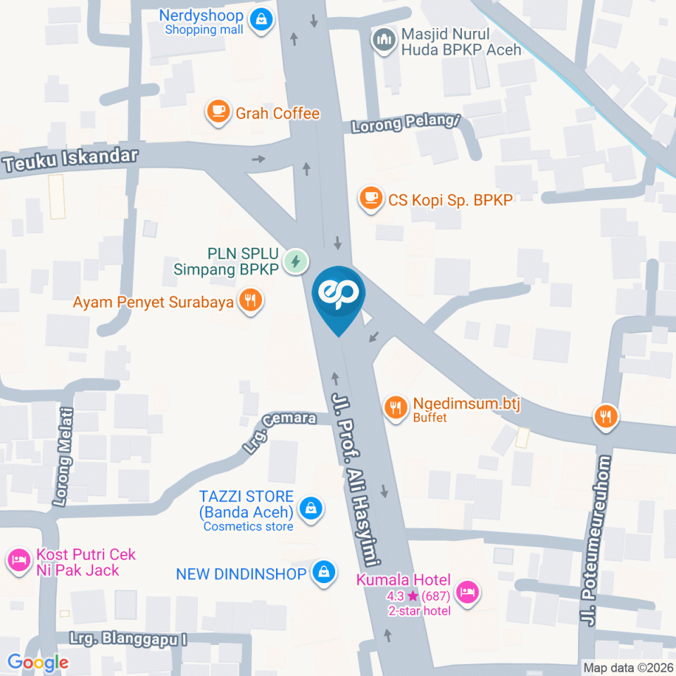 Map location of Videotron