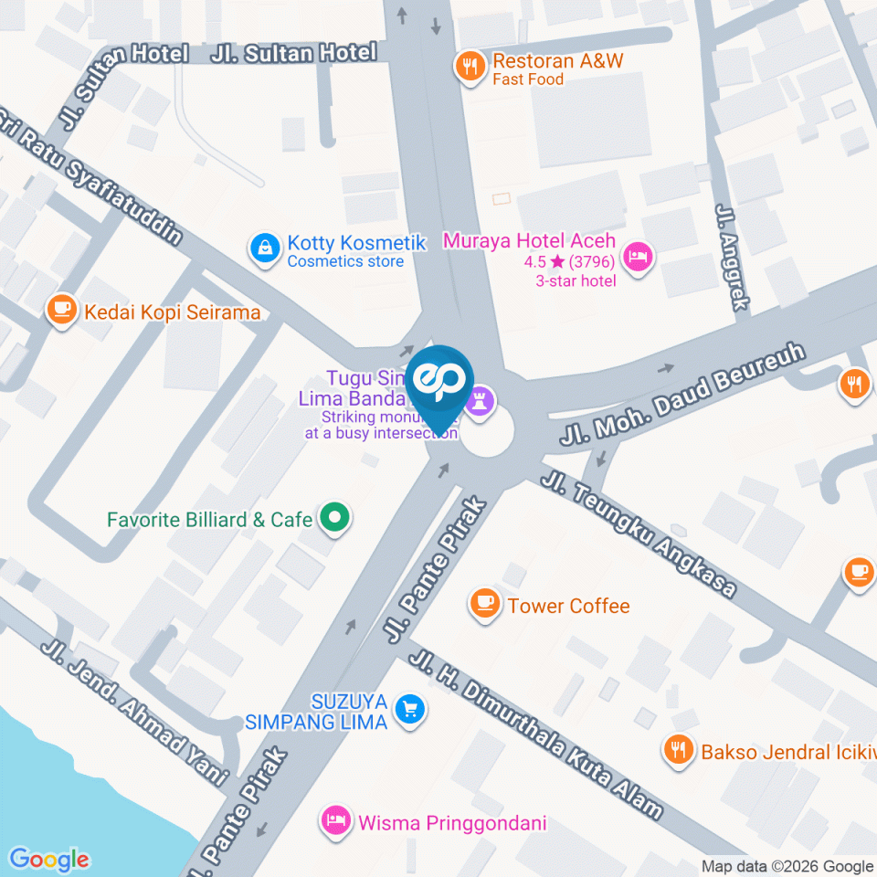 Map location of Billboard