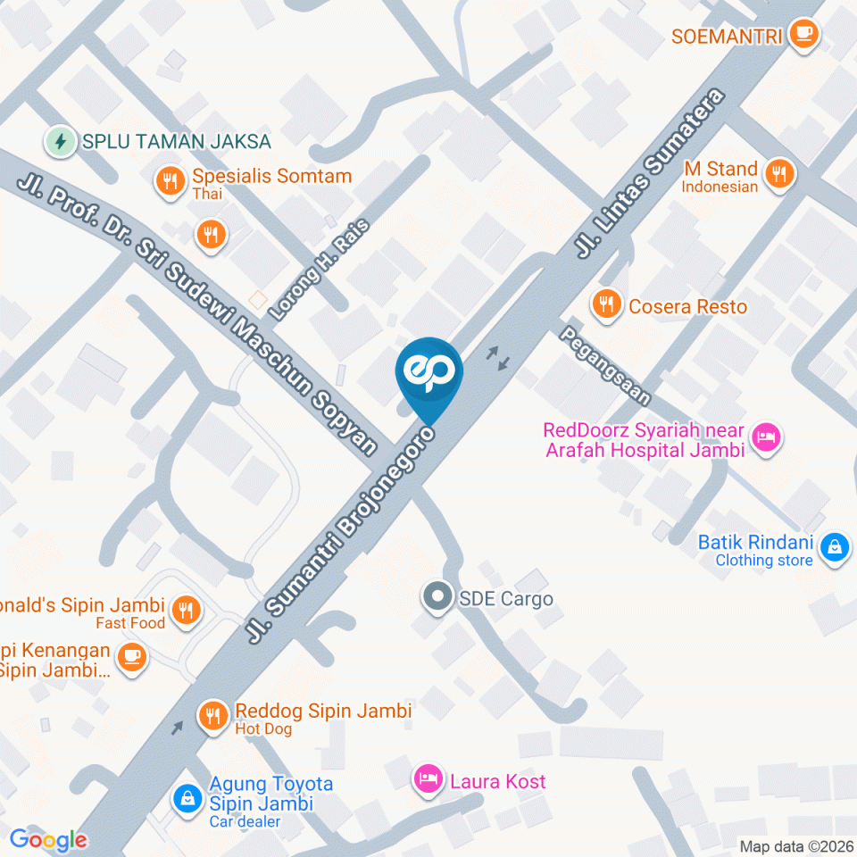 Map location of Billboard