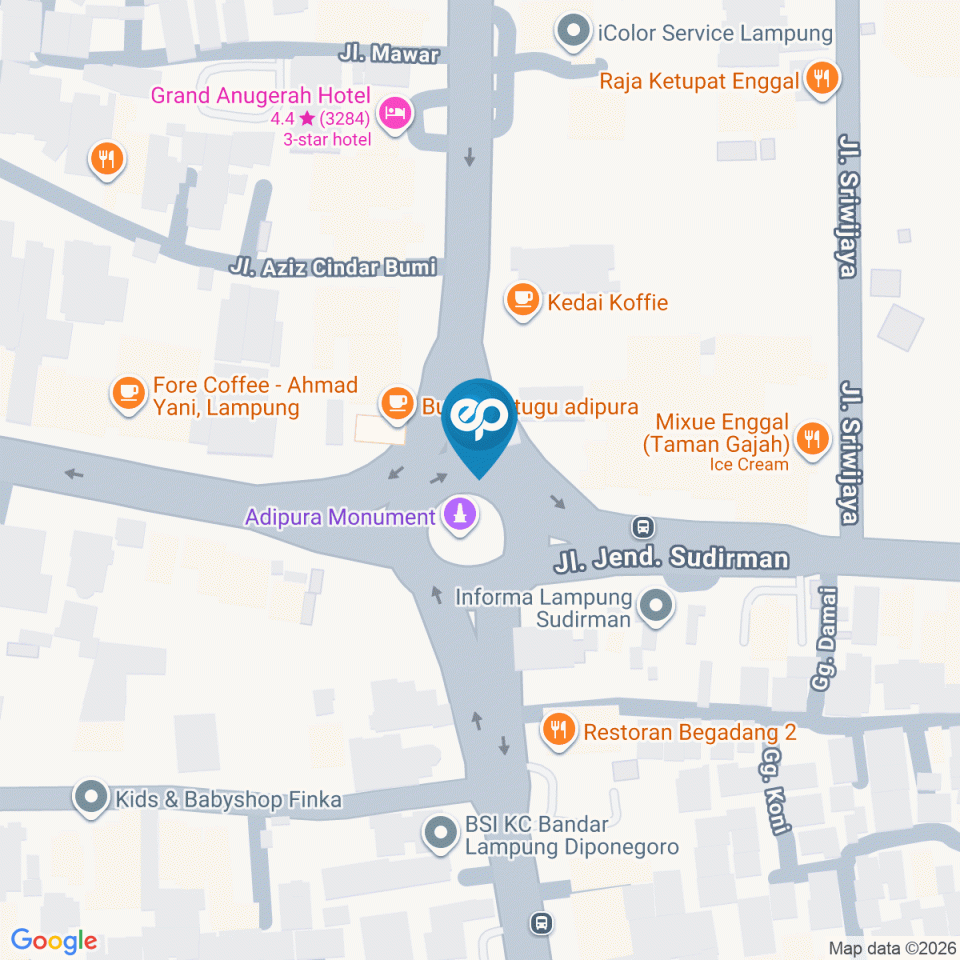 Map location of Billboard